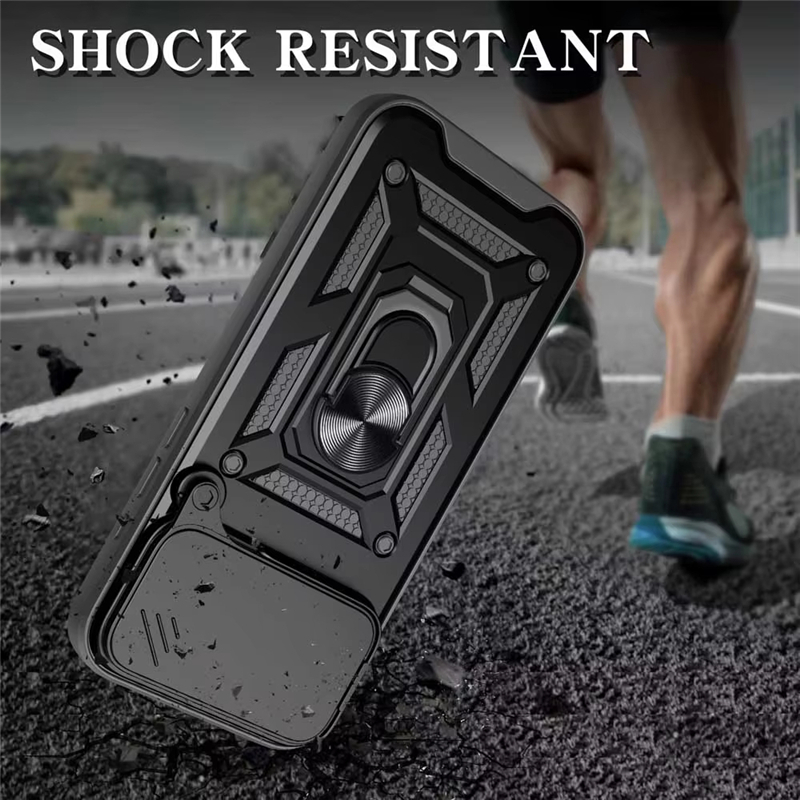 軍用グレードのスライドカメラアーマー磁気対応スマホケース i - Military Grade Case のレビューと価格