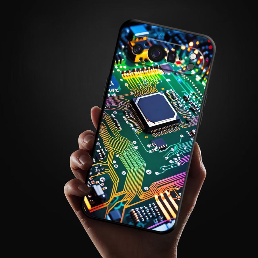 レトロな回路基板デザインのスマホケース Google Pix - Phone Cases Google Pixel 9A のレビューと価格
