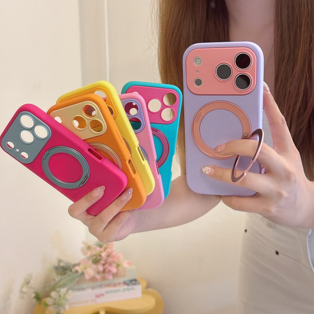 INS マグネティック360 °   回転ブラケット付きスマ - Phone Cases Magsafe のレビューと価格