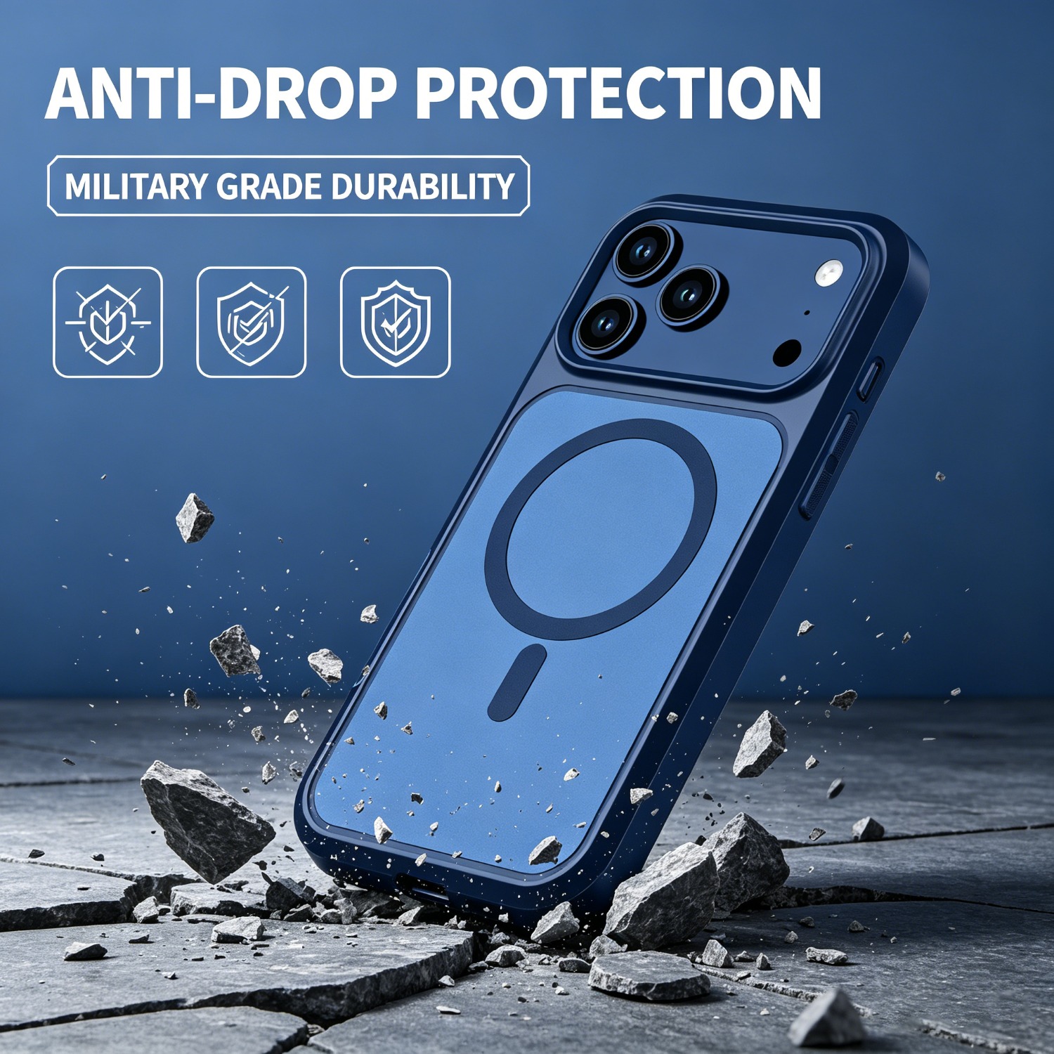 軍用グレードの落下試験済み MagSafe充電対応 OTT- - Military Grade Case のレビューと価格