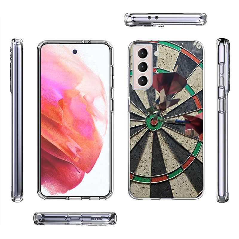 ダーツ柄ワイヤーターゲットデザインのスマホケース Samsu - Phone Cases Target のレビューと価格