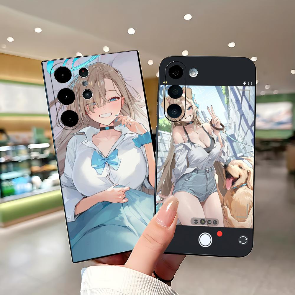 ホットブルーアーカイブ グリルアスナ スマホケース サムスン - Phone Cases Galaxy S26 Ultra のレビューと価格
