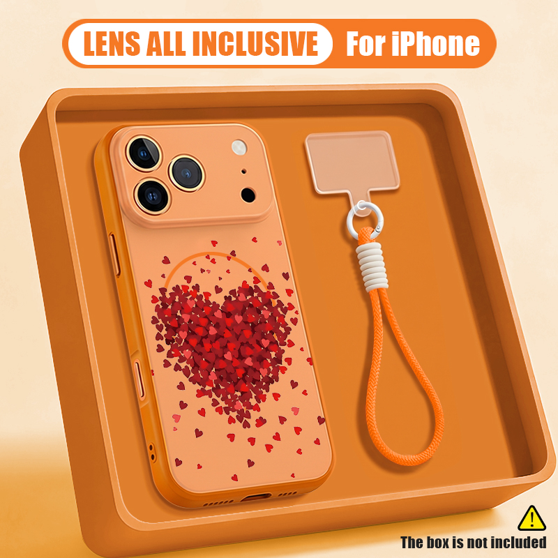 愛のハート柄マグネット式iPhoneケース iPhone 1 - Phone Cases With Loop のレビューと価格